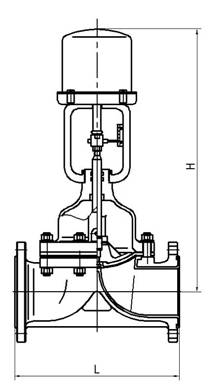 進口電動隔膜調節閥(圖2)